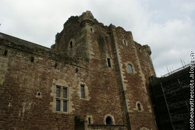 La tour principale du château, contenant appartements/cuisine s etc !